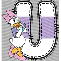 Cartoon letters-CL 432